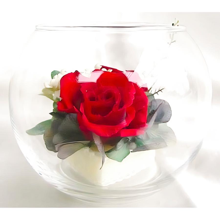 プリザーブドフラワー 送料無料 お祝い 誕生日 枯れない花 バブルグラス入り 枯れない花 バラ プレゼント インテリア 造花 ギフト | ブランド登録なし | 11