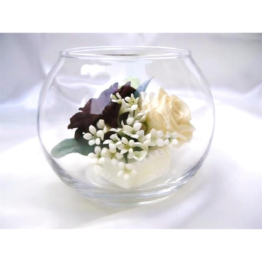 プリザーブドフラワー 送料無料 お祝い 誕生日 枯れない花 バブルグラス入り 枯れない花 バラ プレゼント インテリア 造花 ギフト | ブランド登録なし | 04