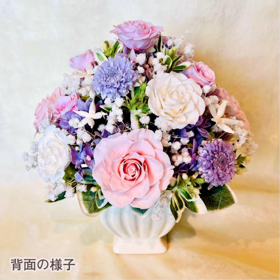 プリザーブドフラワー 送料無料 お祝い 誕生日 枯れない花 花器付き バラ 紫陽花 ソラフラワー 花飾り プレゼント インテリア 造花 ギフト | ブランド登録なし | 07