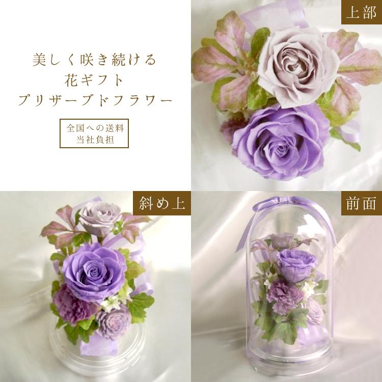 バラのプリザーブドフラワー DR-18 プリザーブドフラワー ブリザードフラワー ボックス バラ 花