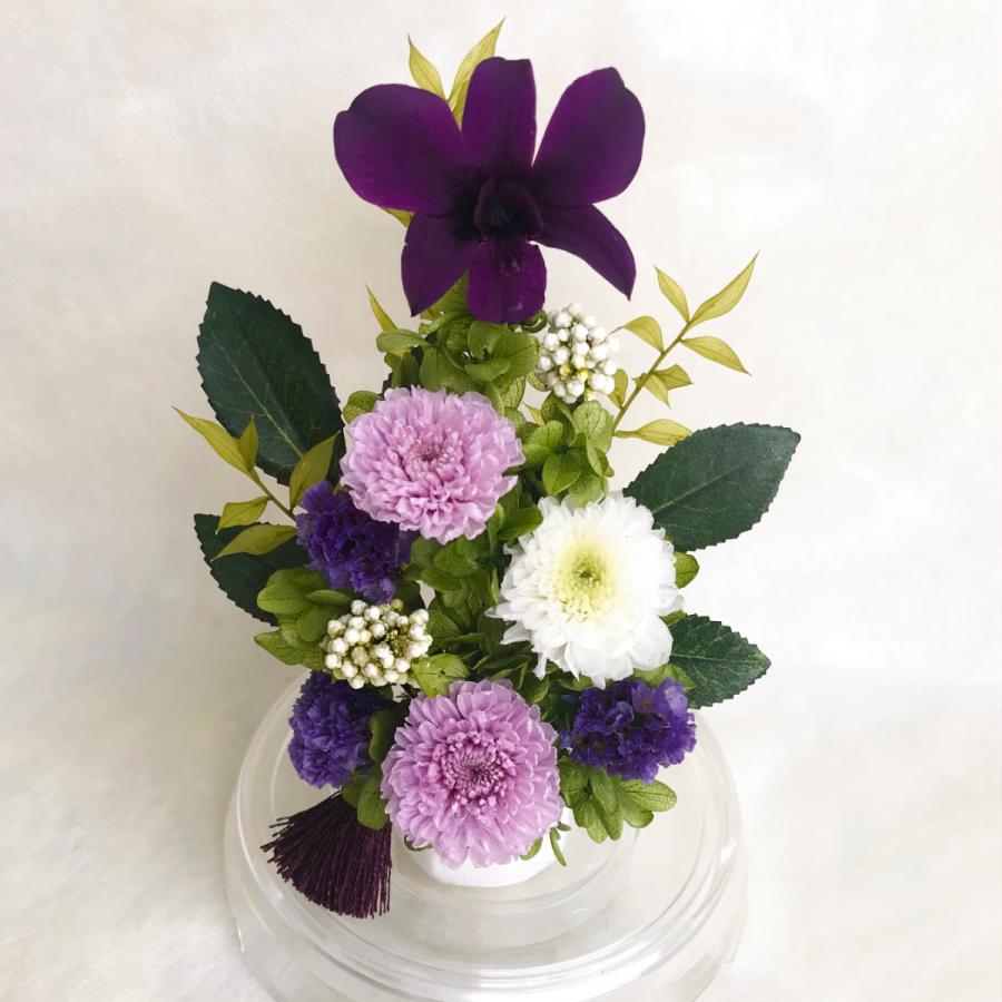 仏花　お盆　彼岸　プリザーブドフラワーアレンジメント 2個セット　インテリア18 楽天市場】土日祝営業 仏花 プリザーブドフラワー 花器付き