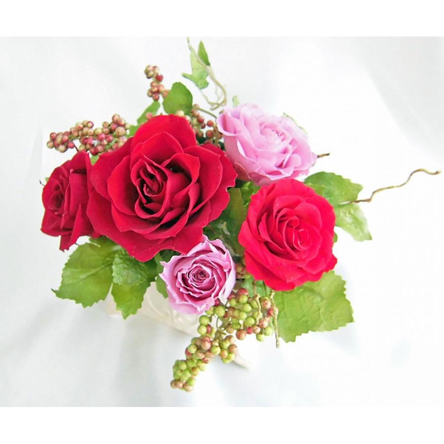プリザーブドフラワー 送料無料 お祝い 誕生日 枯れない花 バラ プレゼント インテリア 造花 ギフト | ブランド登録なし | 02