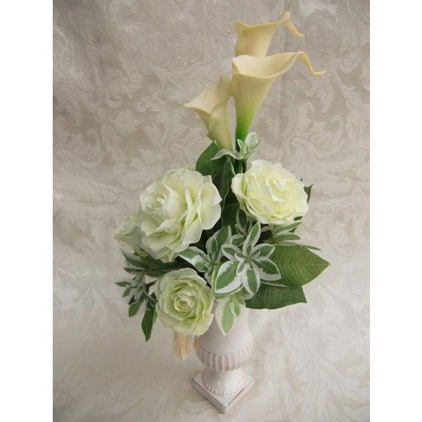 仏花 プリザーブドフラワー 送料無料 枯れない花 お仏壇 お供え花 お彼岸 仏壇飾り バラ 花瓶 プレゼント インテリア 造花 ギフト | ブランド登録なし | 02