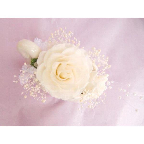 プリザーブドフラワー 送料無料 お祝い 誕生日 枯れない花 バラ 白鳥 スワン プレゼント インテリア 造花 ギフト | ブランド登録なし | 02