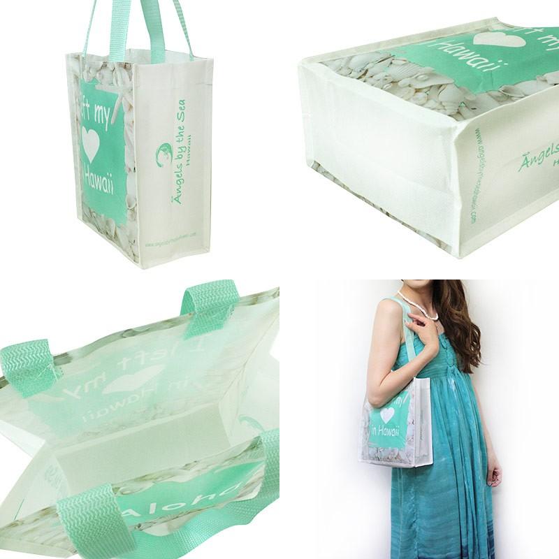 ハワイ 雑貨 お土産 Angels By The Sea Hawaii ショッピングバッグ S エンジェルズバイザシー おしゃれ Abtsh00 Clara Hawaiian Select Shop 通販 Yahoo ショッピング