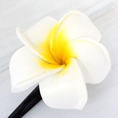 ハワイ ヘアアクセサリー 花 可愛い プルメリア ヘアクリップ 6 5cm ハワイアン雑貨 レディース Ba Rf48 Clara Hawaiian Select Shop 通販 Yahoo ショッピング