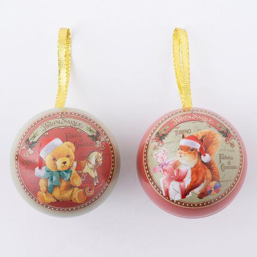 カファレル（Caffarel） チョコレート クリスマス オーナメント 2缶