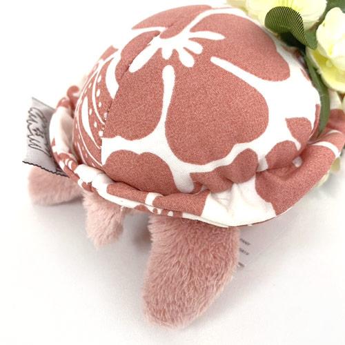 ハワイ ぬいぐるみ ハワイアンホヌ Sサイズ ピンク インテリア ギフト