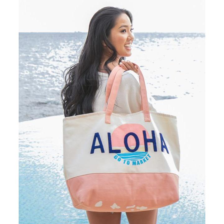 エコバッグ トート バッグ ショッピングバッグ レディース 普段使い Kahiko ハワイアンビュートート ハワイ 可愛い おしゃれ Khk116 Clara Hawaiian Select Shop 通販 Yahoo ショッピング