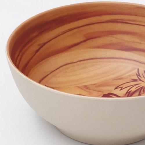Kahiko（カヒコ） 皿 おしゃれ アロハウッド ボウル 19cm バンブー