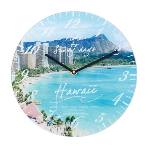 時計 壁掛け アロハカイクロック Waikiki ワイキキ ハワイアン 雑貨 ハワイ雑貨 インテリア ハワイ おしゃれ 模様替え Kahiko お祝い 新生活 新築 Khk69 Clara Hawaiian Select Shop 通販 Yahoo ショッピング