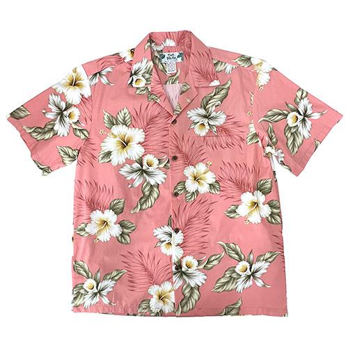 TWO PALMS アロハシャツ ペア　ハワイ Two Palms メンズ 開襟アロハシャツ [ハイビスカストレンド