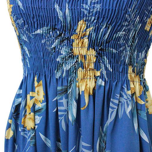 ハワイ ワンピース Two Palms トゥーパームス オーキッド