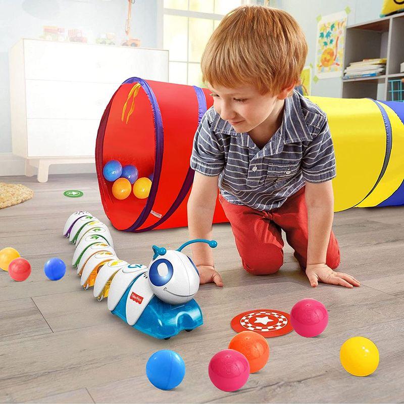 キッズテント 子供 トンネル ベビー 赤ちゃんのボールハウス メッシュの素材で通気性 ポップアップ式と折り畳み式のボールプール 収納袋付き
