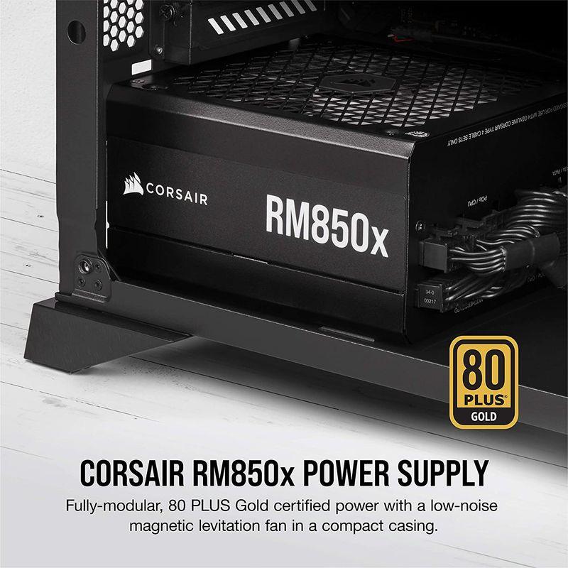 ○ショップニュース一覧○ Corsair RM850x PC電源ユニット 850W 80PLUS Gold認証 フルモジュラー ATX 2021モデル  CP-