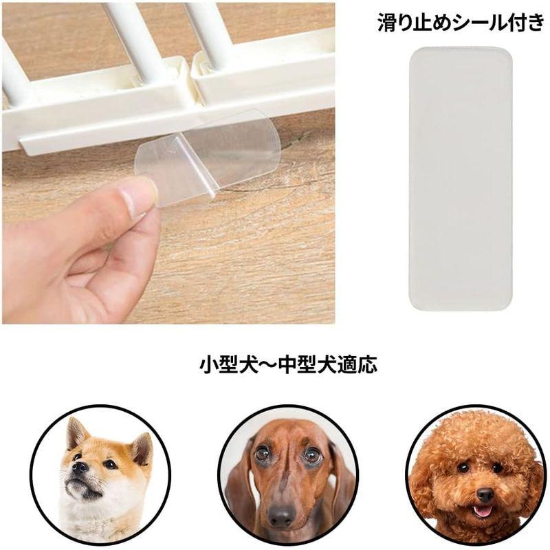 iimono117 ペットサークル 犬サークルケージ フェンス 14面 幅173×奥行131×高さ70cm ドア付き おしゃれ 柵 組み立て ペットサークル 犬サークルケージ フェンス 14面 幅173×奥行131×高さ70cm ドア付き おしゃれ 組み立て
