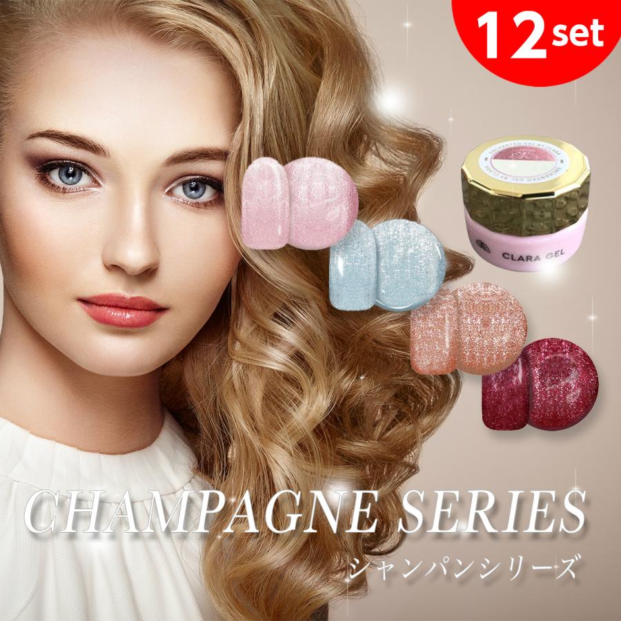 即納最大半額 シャンパンシリーズ 12色全色セット まとめ買い カラージェル ネイル ジェルネイル ジェル ネイル シアー ラメ ブラウン クリア おすすめ ジェルネイルセット 驚きの安さ Turningheadskennel Com