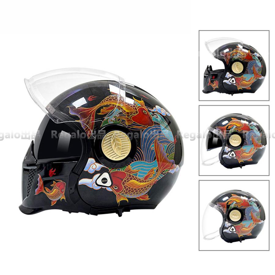 NEW限定品】フルフェイスヘルメット バイク用 ハーレー ヘルメット 4