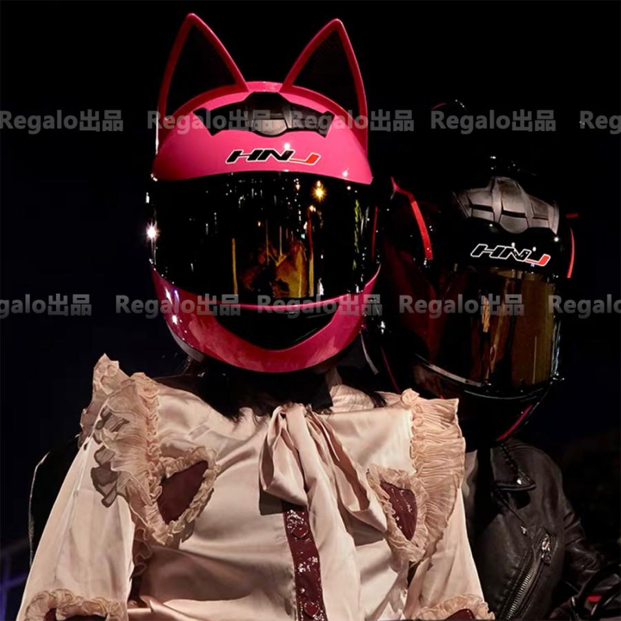 13周年記念イベントが フルフェイスヘルメット かわいい女の子 バイク用 ヘルメット S M L Xl Aynaelda Com