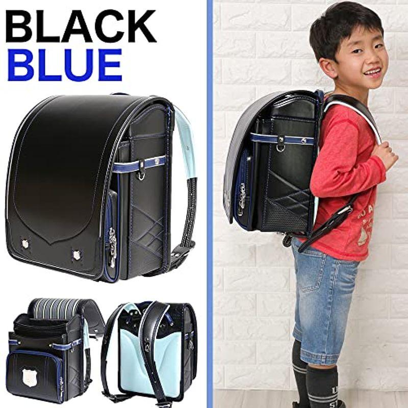 amant ランドセル 男の子 小学生 通学カバン 黒 青 緑 黄色 かっこいい カーボン 自動ロック ワンタッチロック A4フラットファイ ランドセル 黒 男の子 小学生
