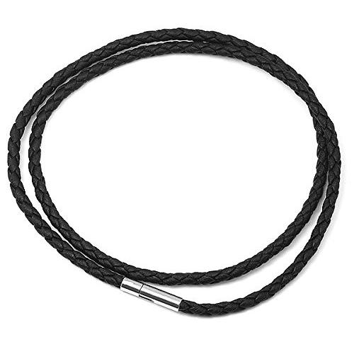 公式の R Style オシャレしたくなる 編み込みレザー チョーカータイプ ネックレス 差し込み式 55cm 茶 55cm 茶2 楽天市場 Www Sei Ba Gov Br