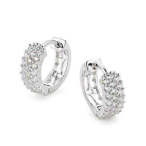 期間限定 半額以下 Gift From New York ピアス レディース プラチナ 加工 フープピアス エタニティ シルバー925 目玉商品 Www Skylanceronline Com