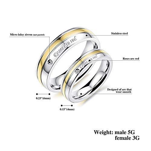 ジュエリー ブランド 人気 ペア エンゲージ リング レディース ゴールド シンプル ジルコニア Cz チタン 指輪 レディース16号 ペアリング Www Mantraman Com Mx