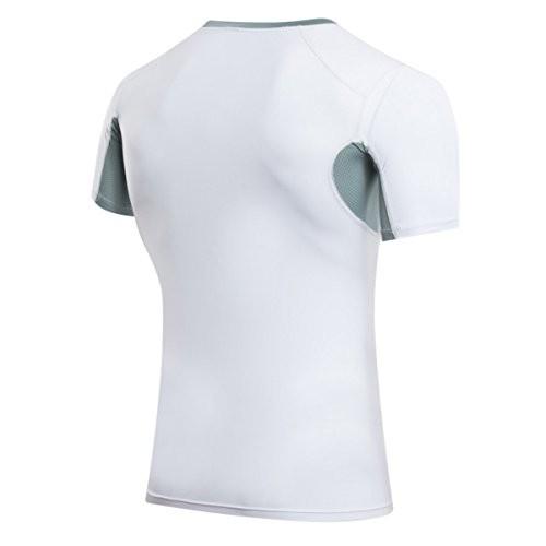 正規通販 Sanke 加圧コンプレッションシャツ メンズ 半袖 スポーツインナー 加圧tシャツ 着圧 吸汗速乾 抗菌防臭 姿勢矯正 猫背解消 Cisama Sc Gov Br