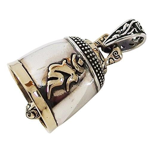 大切な Good 銀 Vibrations Ov ベルペンダント 1 不動明王 梵字カーン シルバー925 Good 銀 シルバー925 レディース メンズ You通販 3dc633ef Studio J Co