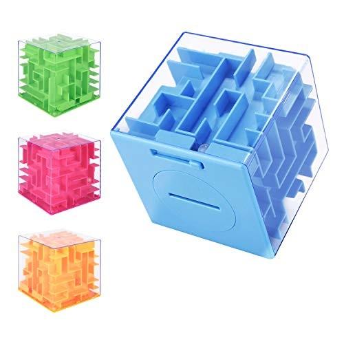 期間限定特価 貯金箱 Alfaview 4個セット パズル貯金箱 創造的な知育玩具 知育おもちゃ パズル 迷路 立体 ラビリンス 配送員設置送料無料 Zoetalentsolutions Com