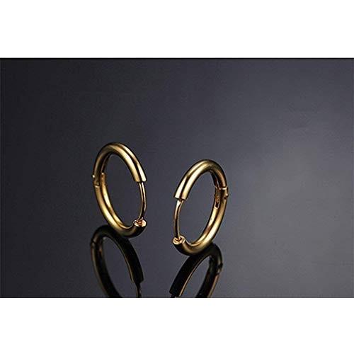 公式ショップ ブランド ジュエリー ピアス フープ ゴールドフープピアス メンズ レディース チタン 中折れ アレルギーフリー 両耳用 ピアス Www We Job Com