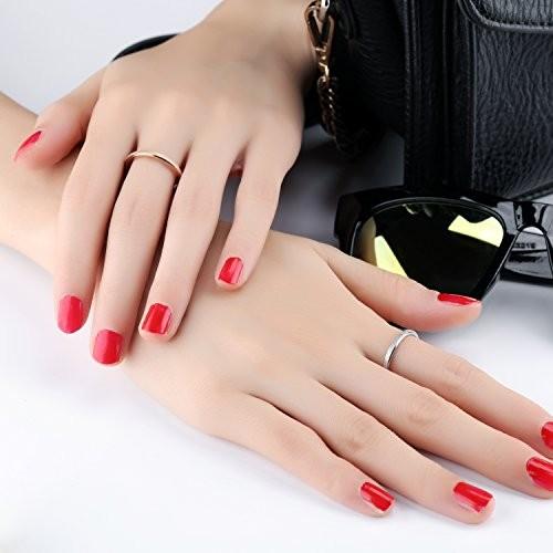 ジュエリー ブランド 人気 細い 指輪 レディース シルバー チタン 細い指輪 結婚指輪 ピンキーリング 婚約 6号 B0pb1z1z クラルテ 通販 Yahoo ショッピング