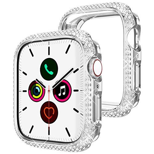春夏新色 Apple Watch Series 4 5 に対応 ケース 40mm アップルウォッチ 4 5カバーおしゃれ 高級感 シルバー 値引 Zoetalentsolutions Com