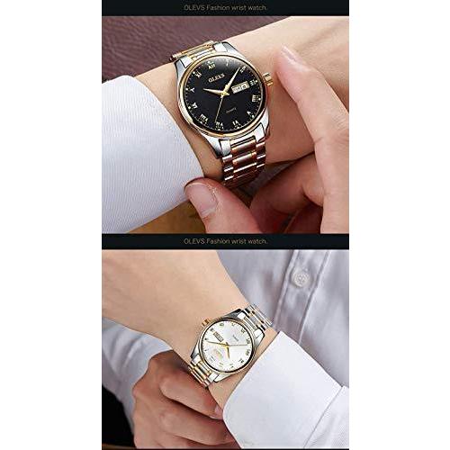 独特の上品 ビジネス ブランド 時計 男性用 うで時計 おしゃれ メンズ 腕時計 メタルバンド ホワイトダイヤル 表示 アナログ 防水 ステンレスバンド スマートウォッチアクセサリー Parkaccounts Com