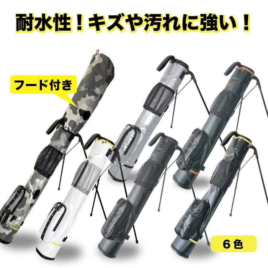 防水!耐久UP!新シリーズ発売!セルフスタンド ゴルフ クラブケース Verginaシリーズ