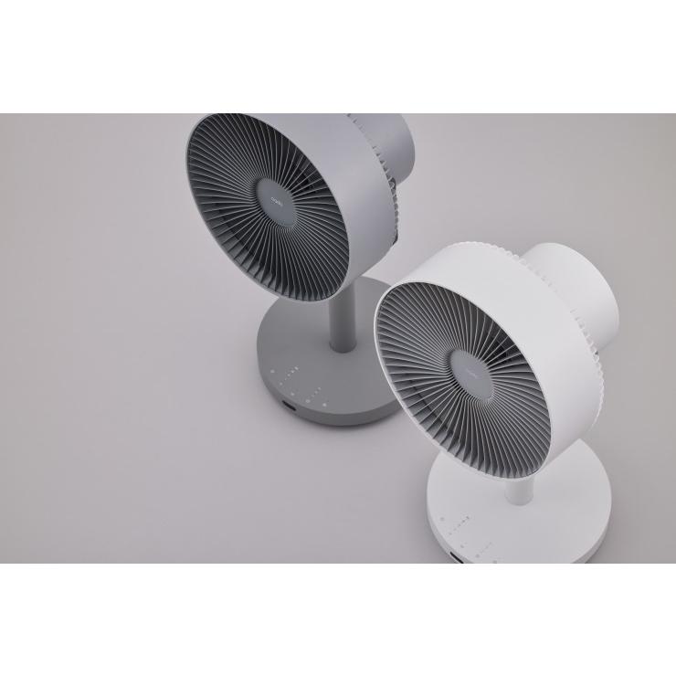 カドー cado 除菌サーキュレーター扇風機 クールグレー STR