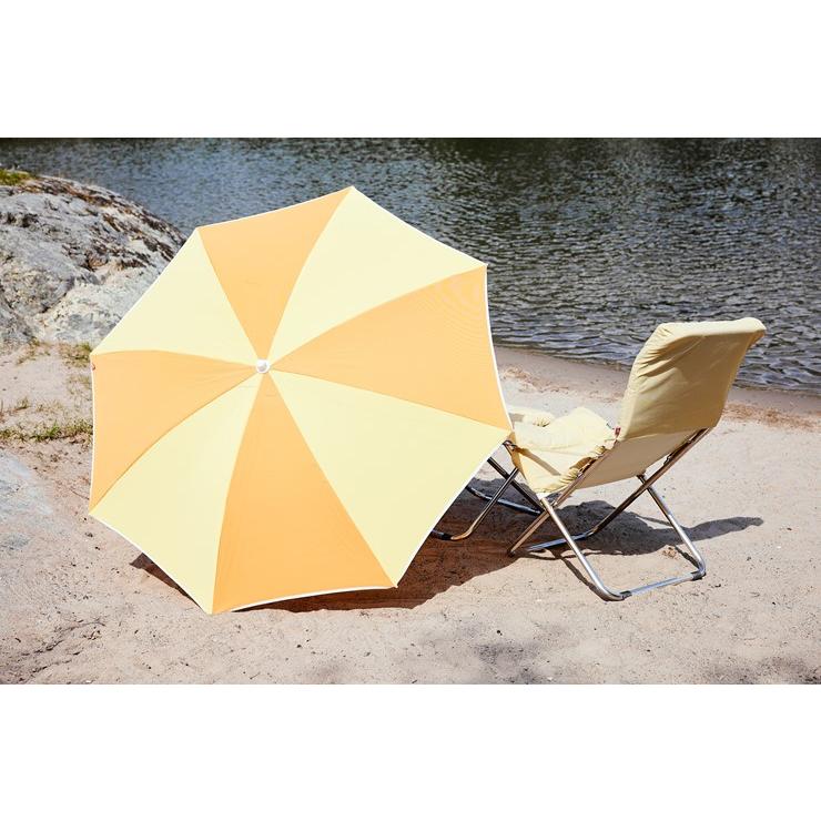 〈正規品〉MLB エンゼルス ビーチアンブレラ パラソル メーカー直送) FIAM エリオス ポップ オレンジ ビーチパラソル 直径