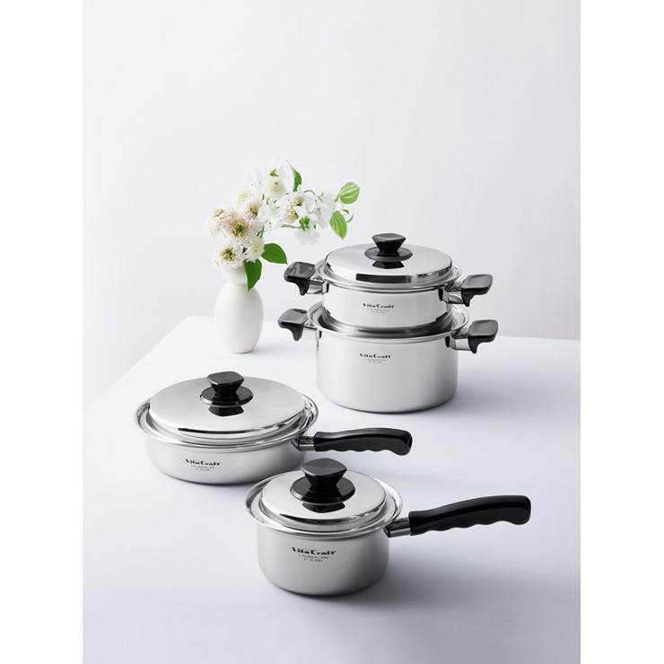 新品 ビタクラフト Vシリーズ 両手鍋 IH対応4.0L 深型 5586 ビタクラフト Vシリーズ 両手鍋 4.0L 深型 5586 ガス IH対応