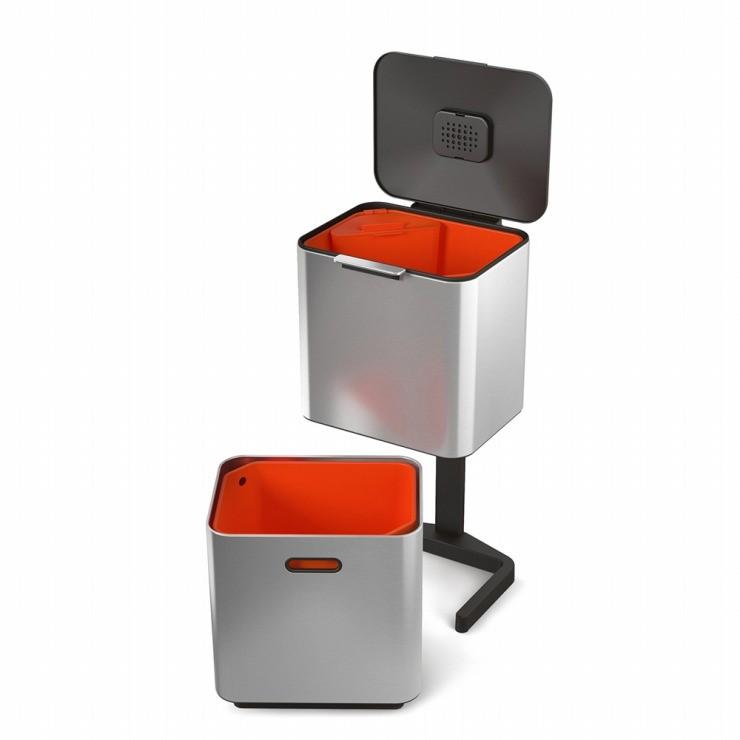 Joseph Joseph■トーテム マックス■60L■分別ゴミ箱 ジョセフジョセフ JosephJoseph おしゃれ ゴミ箱 ステンレス 60L