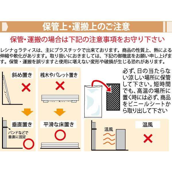 メーカー直送) 人工木ラティスフェンス 1800×600mm ホワイト 単品
