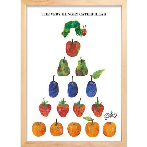 アートパネル エリック・カール はらぺこあおむし Eric Carle Fruits Pyramid ZEC-61865 壁掛け アート ...