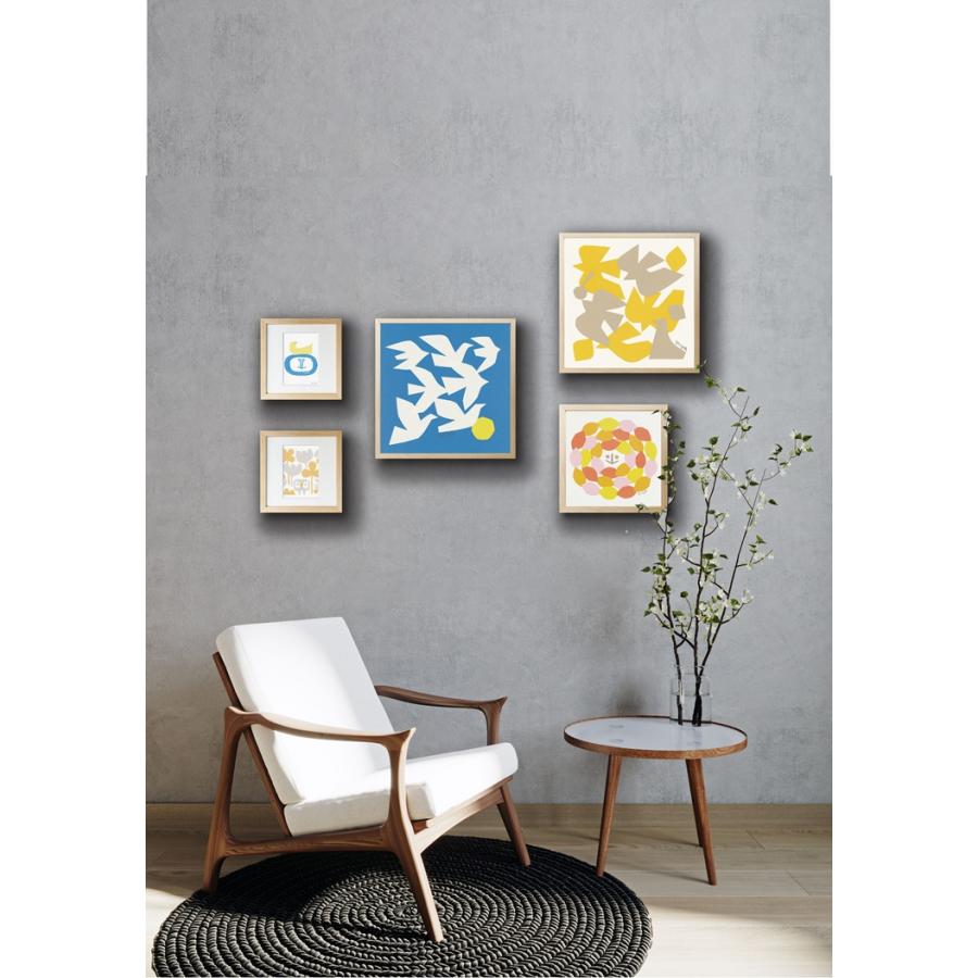 YUYA 400series FLYING BIRDS 絵画 版画 壁掛け おしゃれ 額縁 ZYT