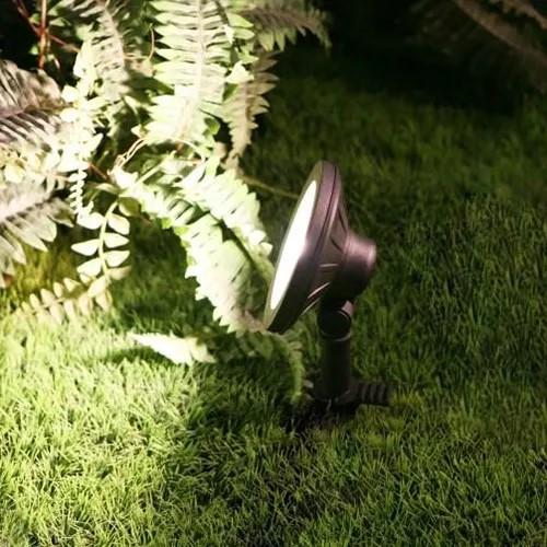 (メーカー直送) バークレー 投光ライト SP-07-7 広角タイプ ワット数13.3W ブラック LED電球色 105°※電源トランス・ケーブル別売 | 