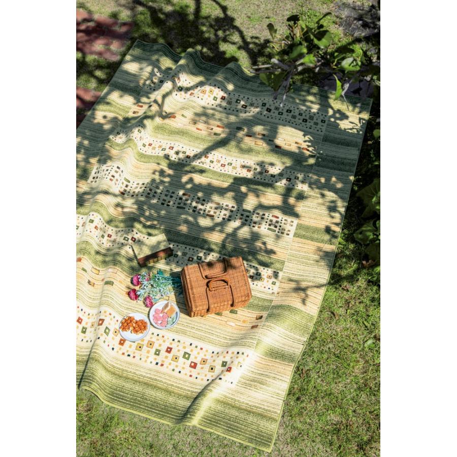 メーカー直送) カーペット ラグ マット 3畳 195×250 グリーン メーカー直送) カーペット ラグ マット 3畳 195×250 グリーン