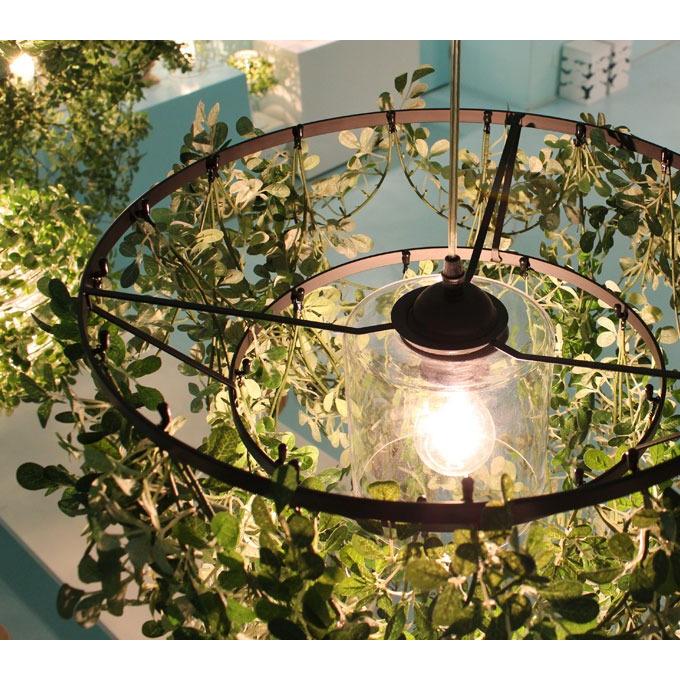 照明 おしゃれ ペンダントライト 緑 葉 森 自然 グリーン