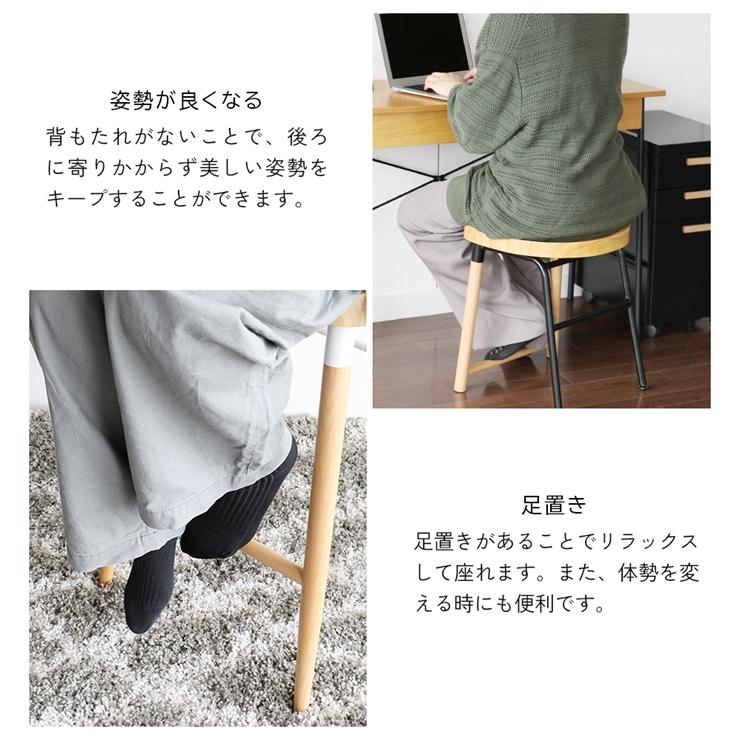 メーカー直送) おしゃれ シンプル かわいい ロースツール グレー ESC