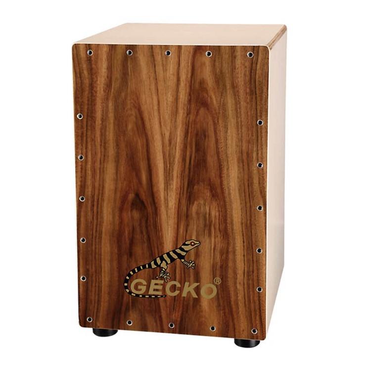 メーカー直送) GECKO カホン ナチュラルウッド ショルダーケース付