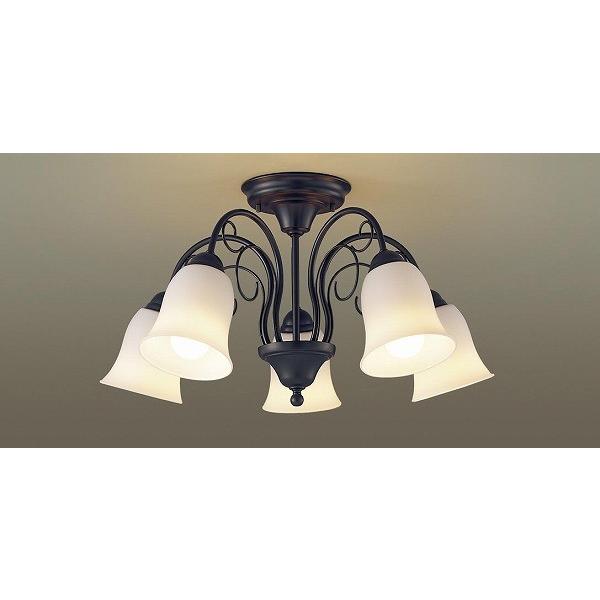 パナソニック シャンデリア ブラック LED（電球色） LGB57585K