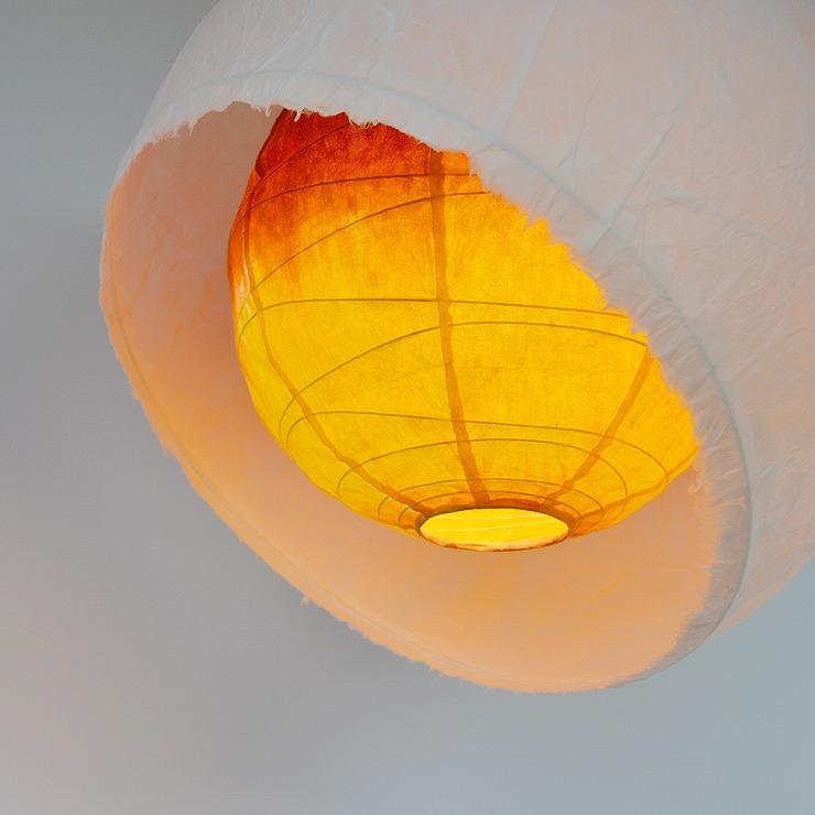 メーカー直送) 和室 照明 和風ペンダントライト moon(ムーン) 和紙固め