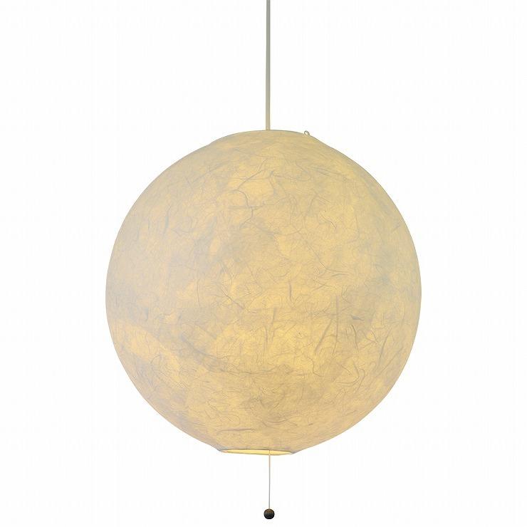 (メーカー直送) 和室 照明 和風ペンダントライト ballon(バルーン) 和紙固め バルーン 45cm ランプ別売 PAN-450 彩光デザイン